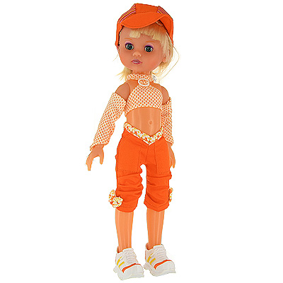 Кукла Sally Ann "Мишель в летнем костюме", в ассортименте 9 см Состав Кукла, сумочка инфо 10487a.