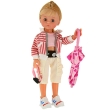 Кукла Sally Ann "Мишель с зонтиком" зонтик, бинокль, бутылочка, кепка, компас инфо 10488a.