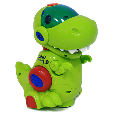 Музыкальная движущаяся игрушка "Динозавр" типа "АА" (товар комплектуется демонстрационными) инфо 10533a.
