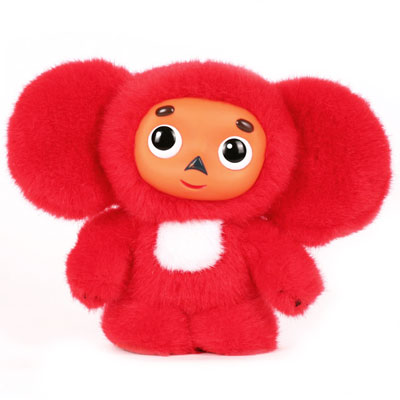 Чебурашка, цвет: красный Мягкая говорящая игрушка, 16 см Серия: Мульти-Пульти инфо 1018a.