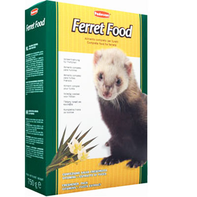 Корм для хорьков "Ferret Food", 750 г разрешенные ЕС антиоксиданты Артикул: РР00395 инфо 13649b.