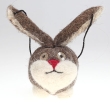 Авторская игрушка "Кролик" Шерсть, войлок Ручная работа необычным подарком! Автор Ф Терхулова инфо 13640f.