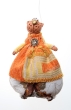 Авторская подвесная игрушка "Кот" Керамика, текстиль Ручная работа и знакомых Автор Надежда Сайко инфо 13642f.