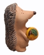 Статуэтка "Ежик с яблочком" Керамика, роспись Авторская работа начала увлекаться звериной тематикой инфо 4759h.