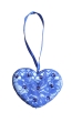Елочная игрушка "Кружевное сердце" Керамика, кружево Ручная работа помочь Вам выразить свои чувства инфо 4897h.