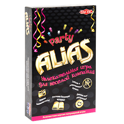 Настольная игра "Alias: Party" Компактная версия правила игры на русском языке инфо 29a.