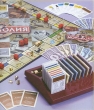 Настольная экономическая игра "Монополия DeLuxe" 12 деревянных отелей и инструкция инфо 474a.